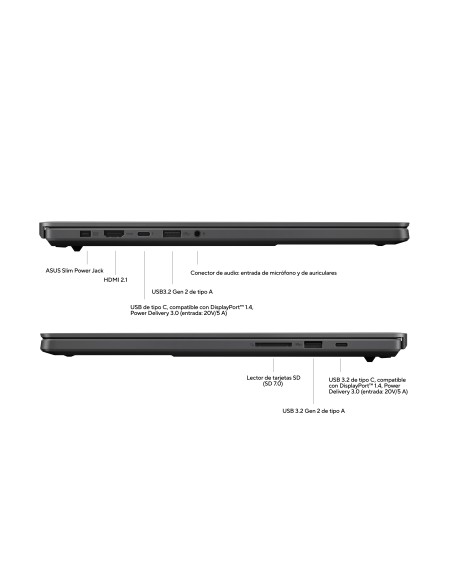 ASUS ROG Zephyrus G16 OLED GU605CX-QR113W - Ordenador Portátil Gaming de 16" WQXGA 240Hz (Intel Core Ultra 9 285H, 64GB RAM,