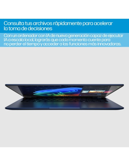 HP EliteBook Ultra G1q Copilot+ PC Qualcomm Snapdragon X1E-78-100 Portátil 35,6 cm (14") Pantalla táctil 2.2K 32 GB