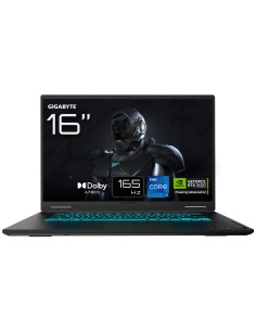 GIGABYTE GAMING A16 Portátil – 16", 165Hz WUXGA, Intel Core i7-13620H, RTX 5050, 16GB DDR5 5200MHz, SSD Gen4 de 1TB, DOS,