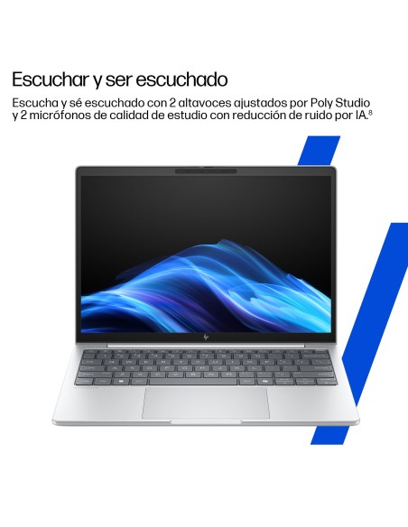 HP EliteBook 8 G1i Intel Core Ultra 5 225H Portátil 35,6 cm (14") WUXGA 16 GB DDR5-SDRAM 512 GB SSD Wi-Fi 7 (802.11be) Windows