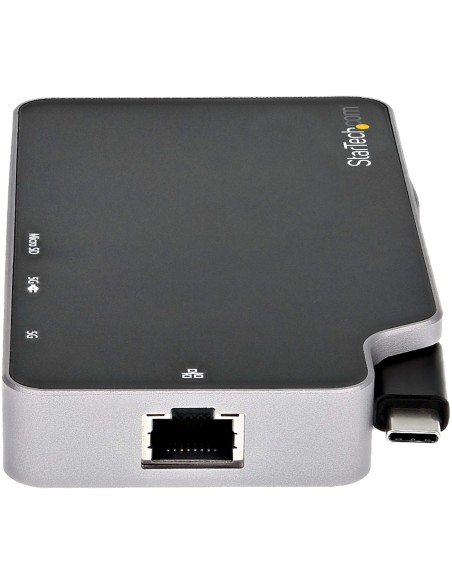 StarTech.com Adaptador Multipuertos USB C - Docking Station USB 3.1 Tipo C a Vídeo HDMI de 4K o VGA - PD Pass-through de 100W -