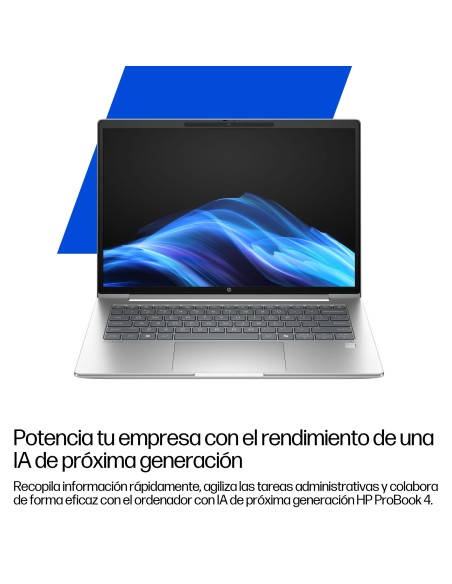 HP ProBook 4 G1q 14 inch Notebook Next Gen AI PC Wolf Pro Security Edition Copilot+ PC Qualcomm Snapdragon X1-26-100 35,6 cm