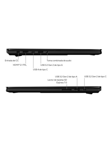ASUS ProArt P16 OLED H7606WP-RJ079X Copilot+ PC - Ordenador Portátil 16" WQXGA+ 120Hz (AMD Ryzen AI 9 HX 370, 64GB RAM, 2TB