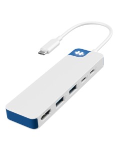 Targus HyperDrive Alámbrico USB 3.2 Gen 1 (3.1 Gen 1) Type-C Blanco