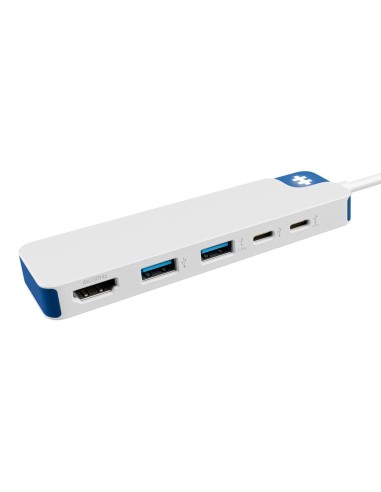 Targus HyperDrive Alámbrico USB 3.2 Gen 1 (3.1 Gen 1) Type-C Blanco