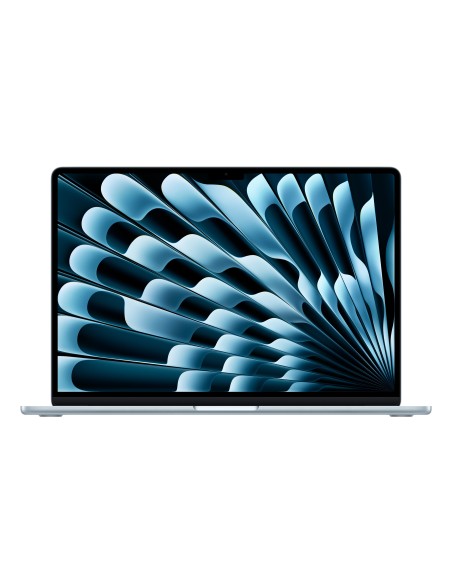 Apple MacBook Air Apple M M4 Portátil 38,9 cm (15.3") 16 GB 256 GB SSD Wi-Fi 6E (802.11ax) macOS Sequoia Azul