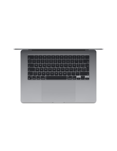 Apple MacBook Air Apple M M3 Portátil 38,9 cm (15.3") 16 GB 256 GB SSD Wi-Fi 6E (802.11ax) macOS Sequoia Gris