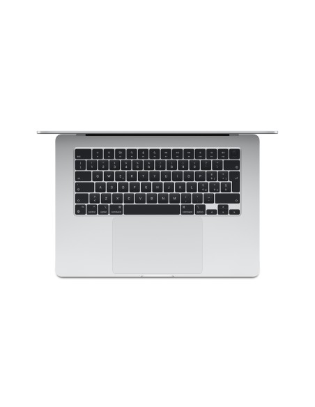 Apple MacBook Air Apple M M3 Portátil 38,9 cm (15.3") 16 GB 256 GB SSD Wi-Fi 6E (802.11ax) macOS Sequoia Plata