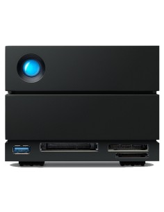 LaCie 2big Dock v2 unidad de disco multiple 60 TB Escritorio Negro