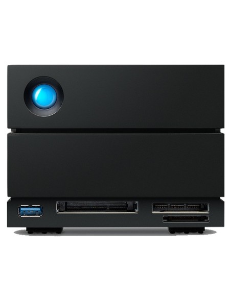 LaCie 2big Dock v2 unidad de disco multiple 60 TB Escritorio Negro