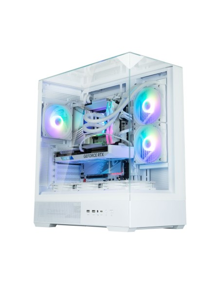 Zalman P40 Prism White Midi Tower Blanco