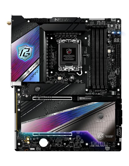 Asrock Phantom Gaming Z890 Nova WiFi Intel Z890 LGA 1851 (Socket V1) ATX