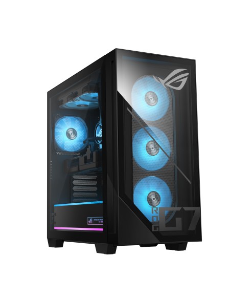 ASUS ROG G700 GM700TZ-R9800X0370 - Sobremesa Gaming de (AMD Ryzen 7 9800X3D, 32GB RAM, 1TB SSD, NVIDIA RTX 5070 12GB, Sin