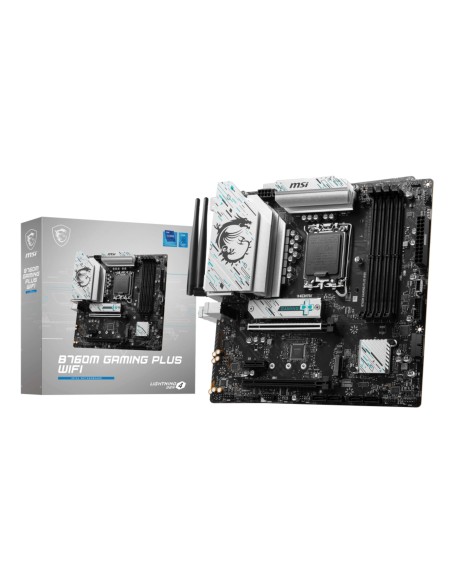 MSI B760M GAMING PLUS WIFI placa base Intel B760 LGA 1700 micro ATX