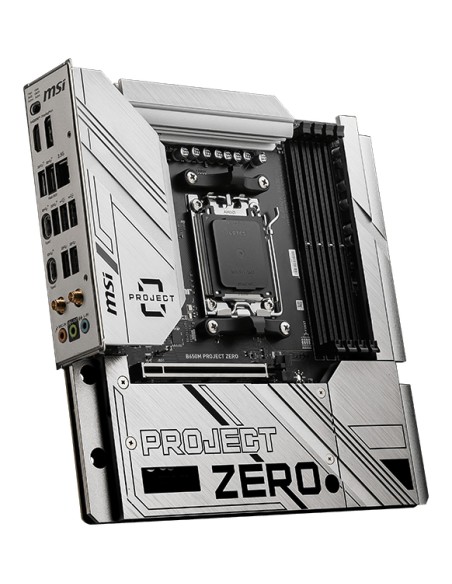 MSI B650M PROJECT ZERO placa base AMD B650 Zócalo AM5 micro ATX
