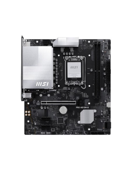 MSI PRO H810M-B placa base Intel H810 LGA 1851 (Socket V1) micro ATX