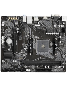 GIGABYTE Placa base A520M K V2 - Compatible con CPUs AMD Ryzen serie 5000 AM4, hasta 5100MHz DDR4 (OC), PCIe Gen3 x4 M.2, LAN 2