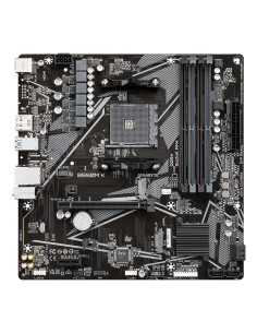 GIGABYTE B550M K Placa base - Procesadores AMD Ryzen 5000, hasta 4733 MHz DDR4, 1xPCIe 4.0 + 1xPCIe 3.0 M.2, LAN 1GbE, USB 3.2 2
