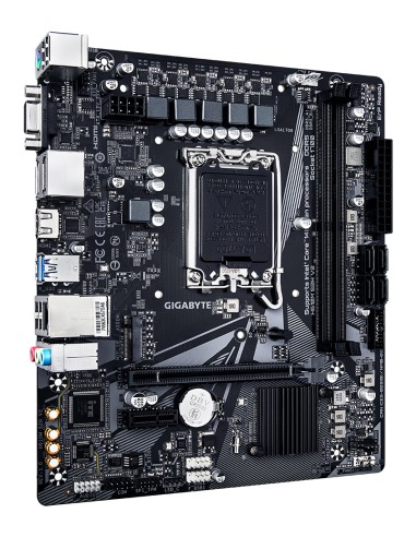 GIGABYTE H610M S2H V2 Placa base - Soporta CPUs Intel Core de 14ª generación, 4+1+1 Fases Híbridas VRM Digital, hasta 5600MHz