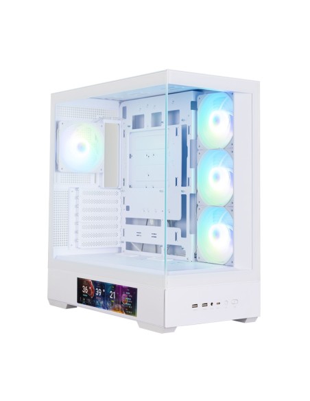 Zalman P40 DS WHITE Midi Tower Blanco