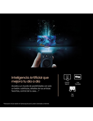 Samsung S93F TV 65" OLED 4K Vision AI Smart TV 2025