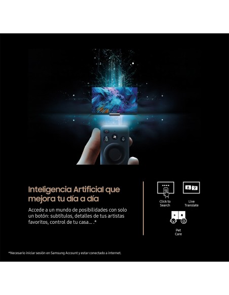 Samsung S93F TV 65" OLED 4K Vision AI Smart TV 2025