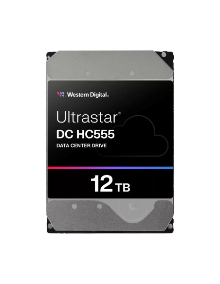 Western Digital Ultrastar DC HC555 disco duro interno 12 TB 7200 RPM 512 MB 3.5" SAS3