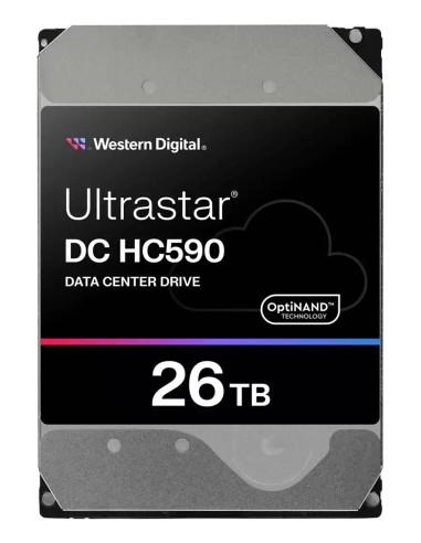 Western Digital DC HC590 disco duro interno 26 TB 7200 RPM 3.5" SATA