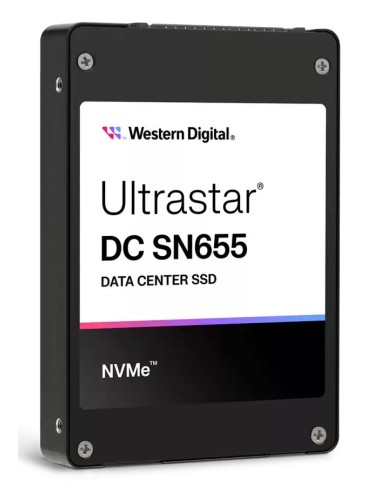 Western Digital Ultrastar DC SN655 15 TB U.3 PCI Express 4.0 NVMe 3D TLC NAND
