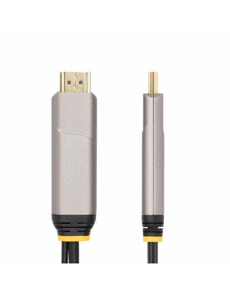 StarTech.com Cable Activo Óptico USB-C a HDMI 2.0 (AOC) de 9,15m - Conversor Adaptador Unidireccional USB Tipo C a HDMI -