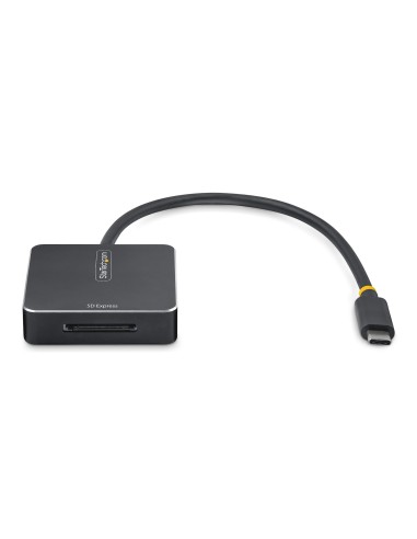 StarTech.com Lector Portátil USB-C de Tarjetas de Memoria SD Express 7.1 - Grabador USB Tipo C de Tarjetas de Memoria SD