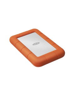 LaCie Rugged Mini disco duro externo 1 TB 5400 RPM 2.5" Micro-USB B 3.2 Gen 1 (3.1 Gen 1) Naranja, Plata