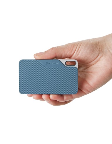 Intenso Lesen Schreiben bis zu 500 MB s 2TB USB Tipo C 3.2 Gen 1 (3.1 Gen 1) Azul, Gris