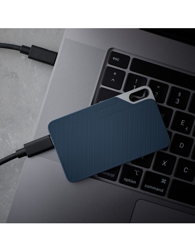 Intenso Lesen Schreiben bis zu 500 MB s 2TB USB Tipo C 3.2 Gen 1 (3.1 Gen 1) Azul, Gris