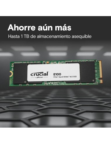 Crucial E100 2 TB M.2 PCI Express 4.0 NVMe