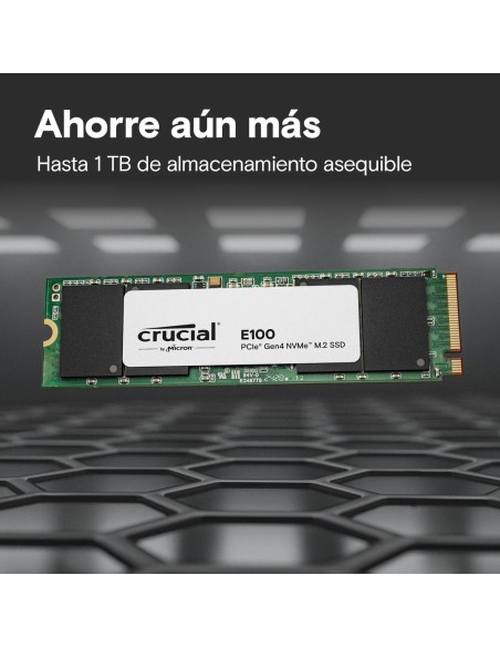 Crucial E100 2 TB M.2 PCI Express 4.0 NVMe