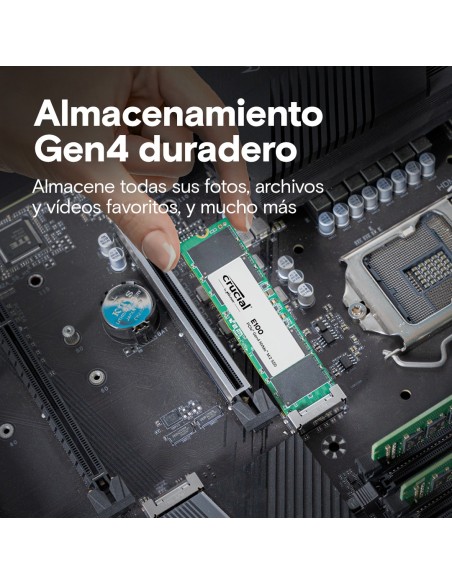 Crucial E100 2 TB M.2 PCI Express 4.0 NVMe