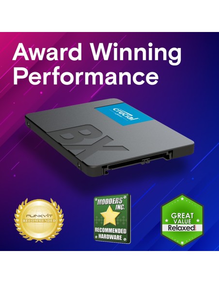 Crucial BX500 4 TB 2.5" SATA 3D NAND