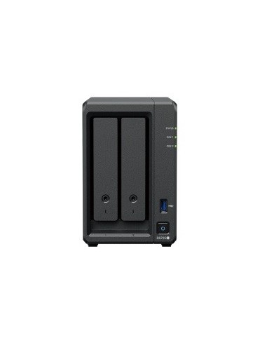 Synology DP320 servidor de almacenamiento NAS Escritorio R1600 8 GB 16 TB Negro
