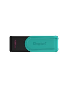 Kingston Technology DataTraveler 128GB Portable USB 3.2 Gen 1 Exodia S (Black Turquoise)