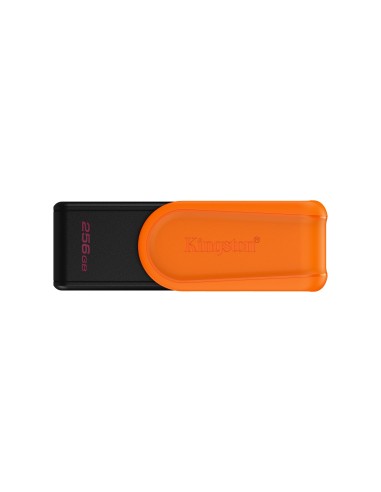 Kingston Technology DataTraveler 256GB Portable USB 3.2 Gen 1 Exodia S (Black Orange)
