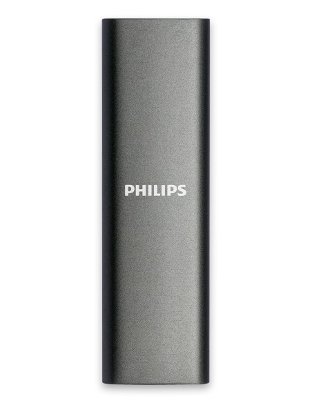 Philips FM02SS030P 00 unidad externa de estado sólido 2 TB USB Tipo C 3.2 Gen 1 (3.1 Gen 1) Gris