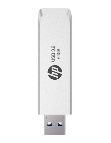 HP HPFD819W-A-64 unidad flash USB 64 GB USB tipo A 3.2 Gen 2 (3.1 Gen 2) Plata