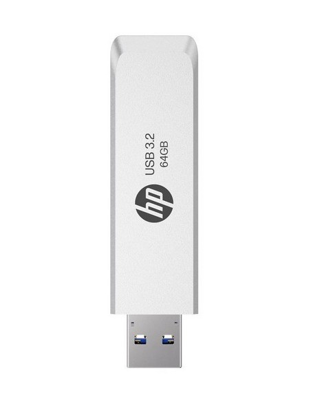 HP HPFD819W-A-64 unidad flash USB 64 GB USB tipo A 3.2 Gen 2 (3.1 Gen 2) Plata