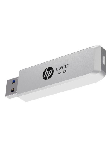 HP HPFD819W-A-64 unidad flash USB 64 GB USB tipo A 3.2 Gen 2 (3.1 Gen 2) Plata