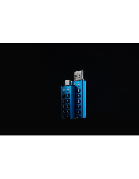 Kingston Technology IronKey Keypad 200 de 64 GB, FIPS 140-3 nivel 3 (pendiente) cifrado AES-256