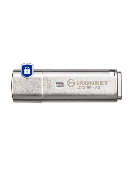 Kingston Technology IronKey 32GB IKLP50 AES USB, w 256bit Encryption