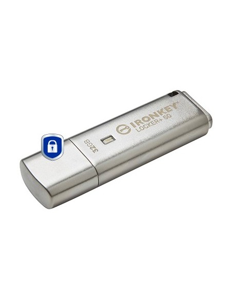 Kingston Technology IronKey 32GB IKLP50 AES USB, w 256bit Encryption