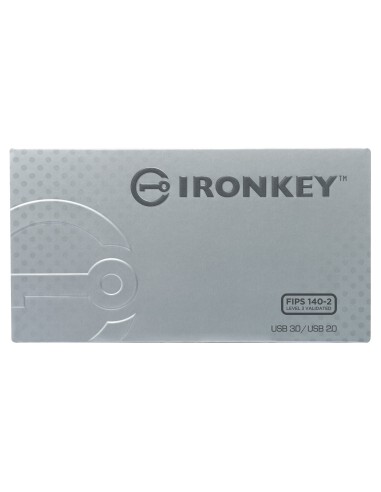 Kingston Technology IronKey 64GB Basic S1000 Encrypted USB 3.0 FIPS 140-2 Level 3