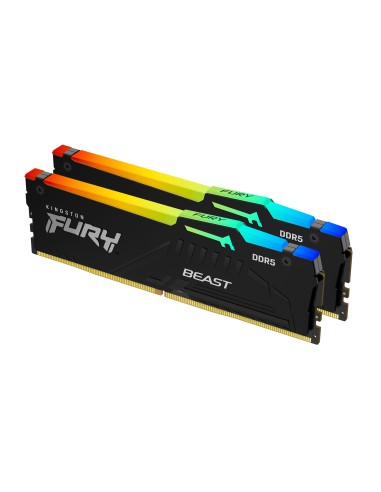Kingston Technology FURY Beast 64GB 6000MT s DDR5 CL30 DIMM (Kit de 2) RGB EXPO